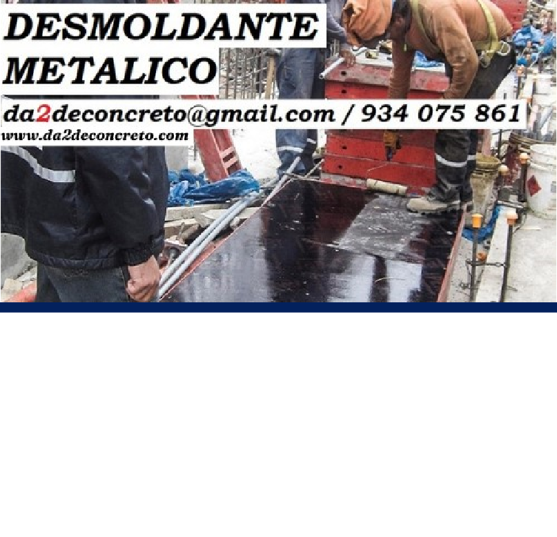 Imagen del producto Desmoldante de concreto